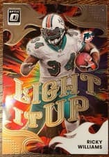 2025 Donruss Optic Light it Up Ricky Williams #16 card