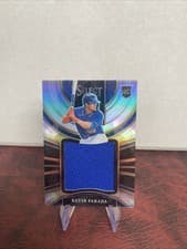 Kevin Parada 2023 Panini Select Rookie Jumbo Swatch card