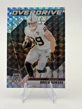 2025 Panini Mosaic Overdrive Mosaic Brock Bowers #9 card