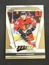 Connor Bedard 2025 Upper Deck MVP card