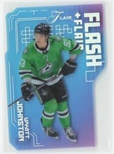 2025-26 Flair Flash + Flair (Flair) Wyatt Johnston #FLAIR-6 card