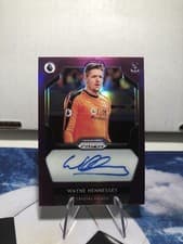 Wayne Hennessey 2019 Panini Prizm Premier League Signatures card
