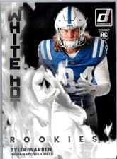 2025 Donruss White Hot Rookies Tyler Warren #WHR-TWR card