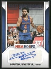2024-25 Hoops Great SIGnificance Duane Washington Jr. #GS-DWJ card