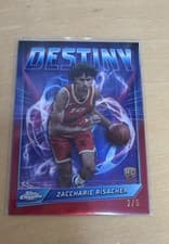 2024-25 Topps Chrome Destiny Zaccharie Risacher #D-1 card
