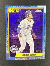 2025 Topps Update 1990 Topps Chrome Baseball Juan Soto #U90C-7 card
