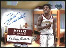 Keshon Gilbert 2024-25 Bowman University Chrome Campus Dorm Signatures card