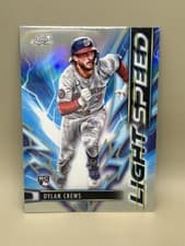 2025 Topps Cosmic Chrome Light Speed Dylan Crews #LS-13 card