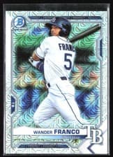 Wander Franco 2021 Bowman Chrome Prospects card