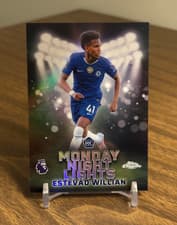 Estevao Willian 2026 Topps Chrome Premier League Monday Night Lights card