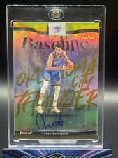 2025-26 Finest Baseline Autographs Chet Holmgren #BA-CH card