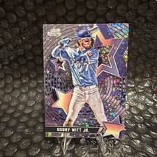 2025 Topps Cosmic Chrome StarFractor Bobby Witt Jr. #SF-13 card