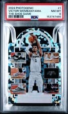 2024-25 Panini Photogenic The Shoe Game Set Victor Wembanyama #1 card