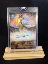 2024 Bowman Chrome Gladiators of the Diamond Autographs Jacob Wilson #GDA-JW card