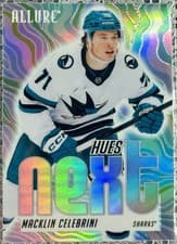 Macklin Celebrini 2025 Upper Deck Allure Hues Next card