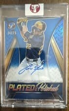 2025 Topps Pristine Plated and Polished Autographs Christian Yelich #PAPAV-CY