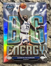 2025-26 Bowman University Best Big Energy Darryn Peterson #BE-5 card