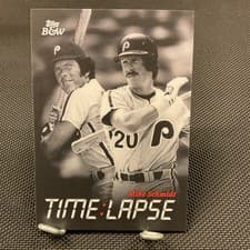 2025 Topps Black & White Time Lapse Mike Schmidt #TL5 card