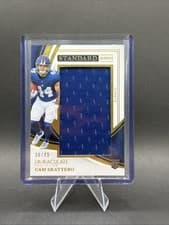 2025 Panini Immaculate Immaculate Standard Jerseys Cam Skattebo #10 card