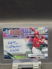 Adolfo Sanchez 2024 Bowman Chrome Prime Chrome Signatures card