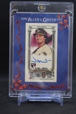 2025 Topps Allen & Ginter Framed Mini Autographs (Baseball) Jacob Wilson #MA-JWI card
