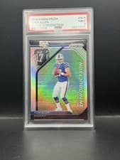 Josh Allen 2018 Panini Prizm Rookie Introduction card
