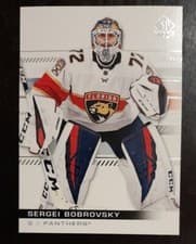 Sergei Bobrovsky 2019 SP Authentic card