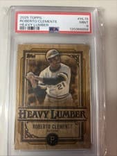 2025 Topps Heavy Lumber Roberto Clemente #HL-19 card