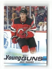 Jack Hughes 2019 Upper Deck card