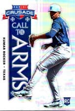 2025 Panini Crusade Call to Arms Kumar Rocker #21 card
