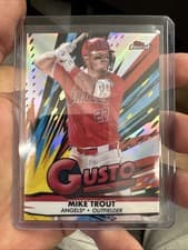 2025 Finest Gusto Mike Trout #G-2 card
