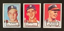 Ed Mathews 1952 Topps card