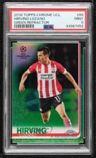 Hirving Lozano 2018 Topps Chrome UEFA Champions League card