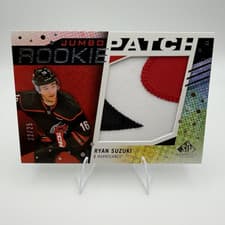 2025-26 SP Game Used Rookie Jumbo Patch Ryan Suzuki #JRP-RS card