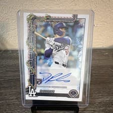Dalton Rushing 2025 Topps Holiday Autographs card
