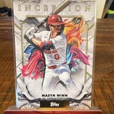 2025 Topps Inception Base Set Masyn Winn #34 card