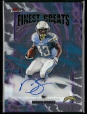 2025 Finest Finest Greats Autographs Darren Sproles #FGA-DS card