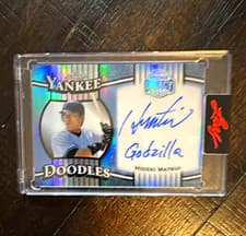 2025 Leaf Bronx Legacy Yankee Doodles Hideki Matsui #YD-HM1 card