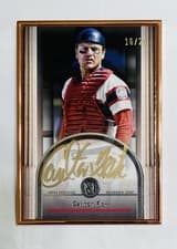 2024 Topps Museum Collection Framed Autographs Carlton Fisk #FMA-CF card