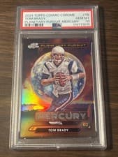 2024 Topps Chrome Cosmic Planetary Pursuit - Mercury Tom Brady #PPM-TB card