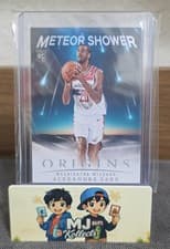 2024-25 Panini Origins Meteor Shower Set Alexandre Sarr #10 card