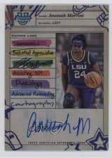 Aneesah Morrow 2024-25 Bowman University Chrome Course Load Autographs card