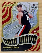 Donovan Clingan 2024 Panini Revolution Rookie Revolution card
