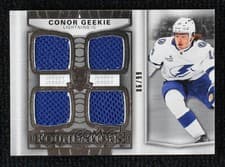 2024-25 Upper Deck The Cup Foundations Quad Jersey Conor Geekie #F-GE card