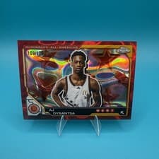 2025 Topps Chrome McDonald's All American Base Set AJ Dybantsa #45 card