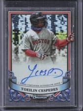 Yoeilin Cespedes 2024 Bowman Sterling Prospect Autographs card