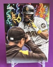 2025 Topps Chrome Update Celebracion Fernando Tatis Jr. #CT-1 card