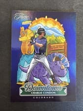 2025 Panini Three and Two Downtown Charlie Condon #7 card