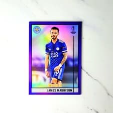 James Maddison 2020 Topps Merlin Chrome UEFA Champions League card