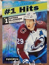 Nathan MacKinnon 2024-25 Upper Deck Synergy #1 Hits card